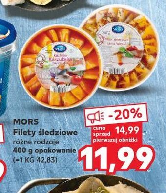 Kaufland Filety śledziowe kuchnia kaszubska mors ryby oferta