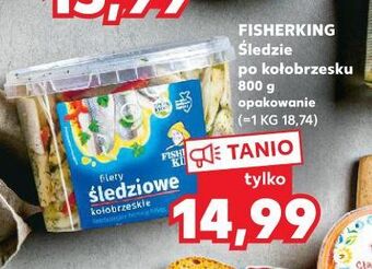 Kaufland Filety śledziowe kołobrzeskie fisher king oferta