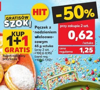 Kaufland Pączek z nadzieniem wieloowocowym oferta