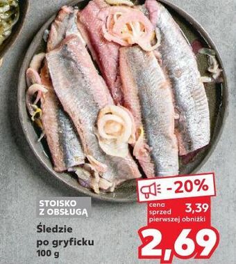Kaufland Śledzie po gryficku oferta