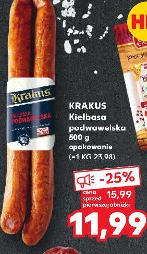 Kaufland Kiełbasa podwawelska krakus animex oferta