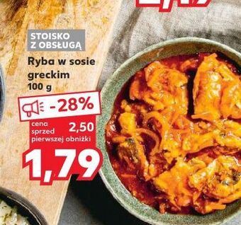 Kaufland Ryba w sosie greckim oferta