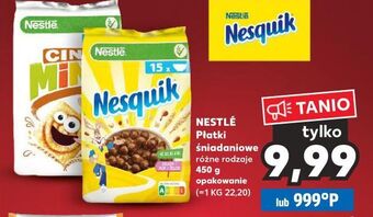 Kaufland Płatki śniadaniowe nesquik oferta