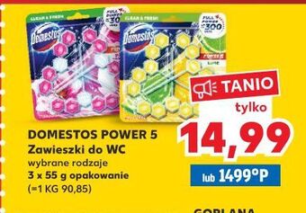 Kaufland Kostka do wc lime domestos power5 oferta