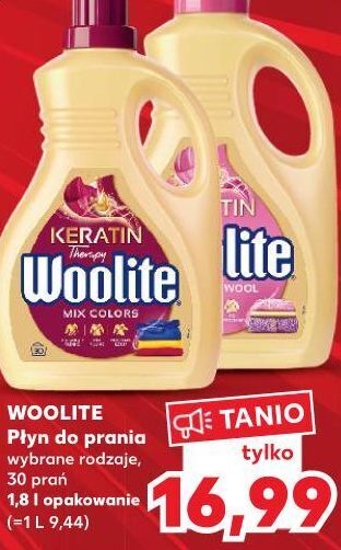 Płyn do prania mix colors woolite keratin