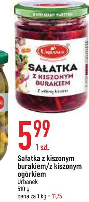 E.Leclerc Sałatka z kiszonym ogórkiem urbanek oferta