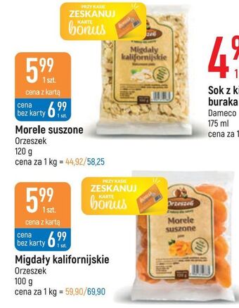 E.Leclerc Morele suszone orzeszek oferta