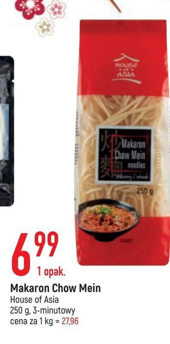 E.Leclerc Makaron chow mein house of asia oferta