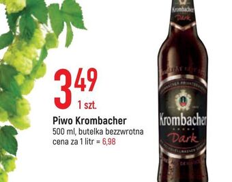 E.Leclerc Piwo krombacher dark oferta