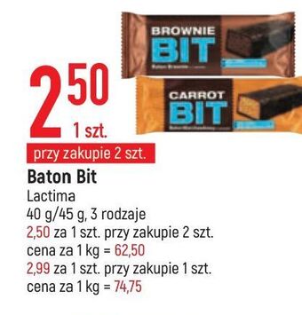 E.Leclerc Baton brownie brownie bit oferta