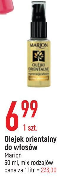 E.Leclerc Olejek orientalny regeneracja włosów jajoba słonecznik marion olejki orientalne oferta