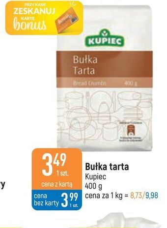 E.Leclerc Bułka tarta kupiec oferta