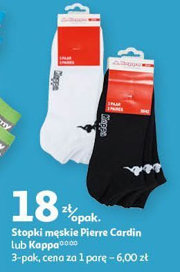 Auchan Stopki męskie kappa oferta