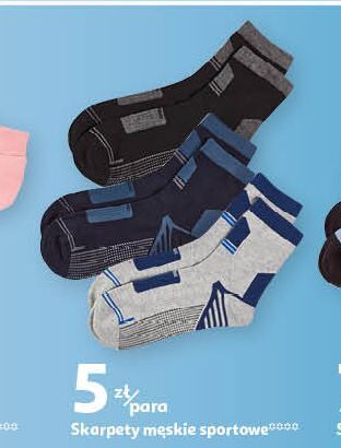 Auchan Skarpety męskie sportowe oferta