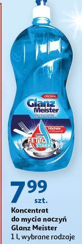 Auchan Płyn do mycia naczyń fett + starke glanzmeister oferta