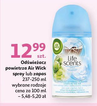 Auchan Wkład świeżość letniego poranka air wick freshmatic life scents oferta