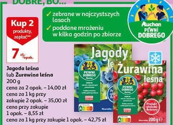 Auchan Żurawina leśna auchan pewni dobrego oferta
