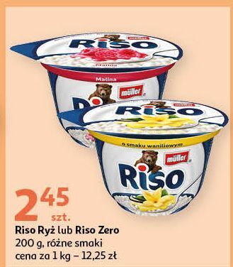 Auchan Deser malinowy muller riso oferta