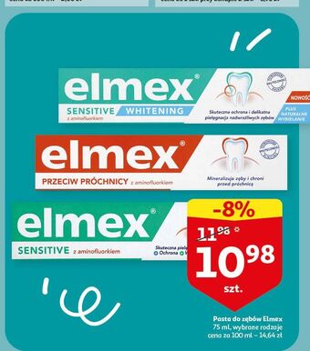 Auchan Pasta do zębów whitening elmex sensitive oferta