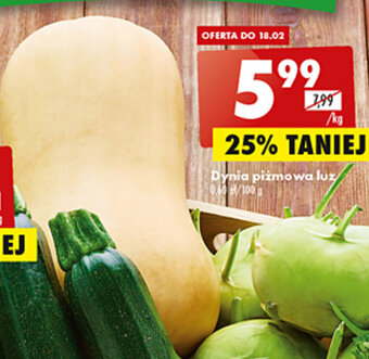Biedronka Dynia piżmowa 1kg oferta