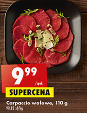 Biedronka Carpaccio wołowe 110g oferta
