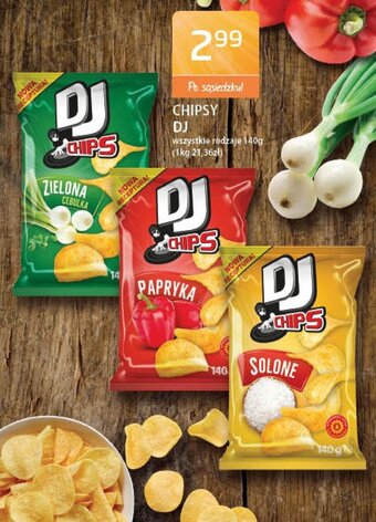 ABC Chipsy DJ 140g oferta