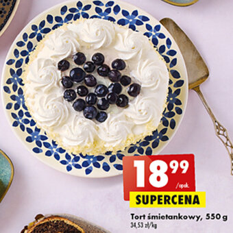 Biedronka Tort śmietankowy 550g oferta