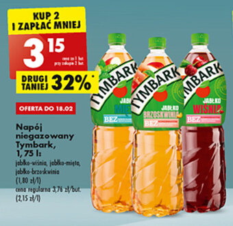 Biedronka Maspex Napój niegazowany Tymbark 1,75l oferta