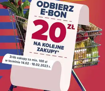 Carrefour Odbierz E-Bon na kolejne zakupy oferta