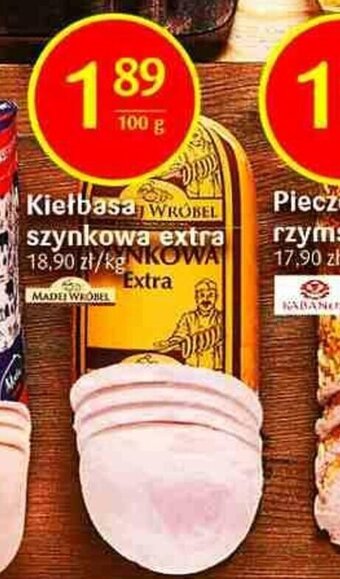 Delikatesy Centrum Kiełbasa szynkowa extra 100g oferta