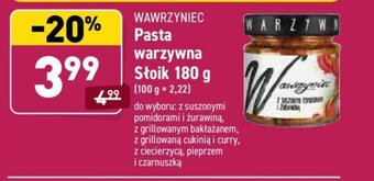 ALDI Pasta warzywna 180g oferta