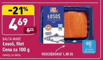 ALDI Łosoś filet 100g oferta