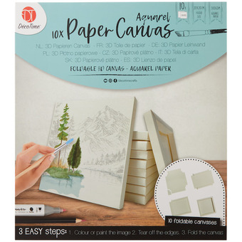 Action Płótno z papieru akwarelowego décotime oferta