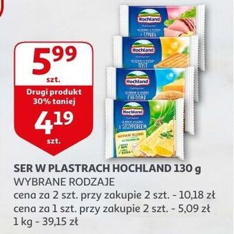 Auchan Ser topiony tost hochland oferta