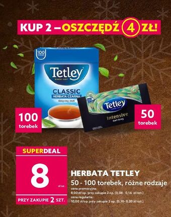 Dealz Herbata czarna tetley classic oferta