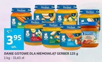 Auchan Obiadek delikatne jarzynki gerber oferta