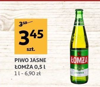 Auchan Piwo łomża jasne (dawniej export) oferta