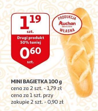 Auchan Bagietka mini auchan oferta