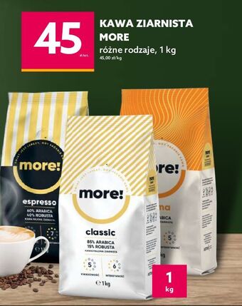 Dealz Kawa more! crema oferta
