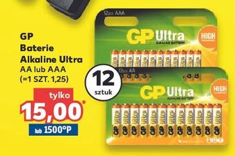 Kaufland Baterie alkaliczne lr3/aaa gp ultra oferta