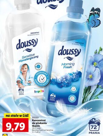 Lidl Koncentrat do płukania tkanin sensitive doussy oferta