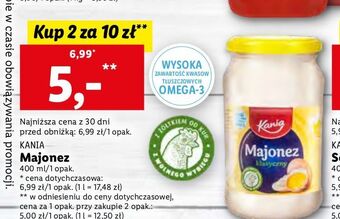Lidl Majonez klasyczny kania oferta