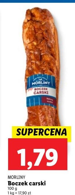 Lidl Boczek carski morliny oferta