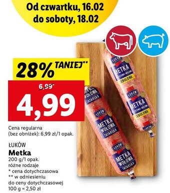 Lidl Metka tatarska łuków oferta