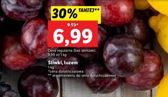 Lidl Śliwki oferta