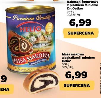 Netto Masa makowa z bakaliami i miodem helio oferta
