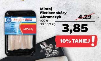 Netto Mintaj filet bez skóry abramczyk oferta