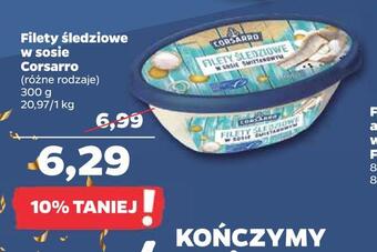 Netto Filety śledziowe w sosie corsarro oferta