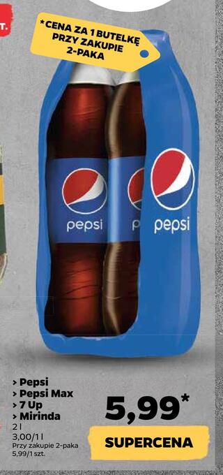 Netto Pepsi > pepsi max > 7 up > mirinda. oferta