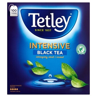 Tetley intensive herbata czarna 200 g (100 x 2 g)